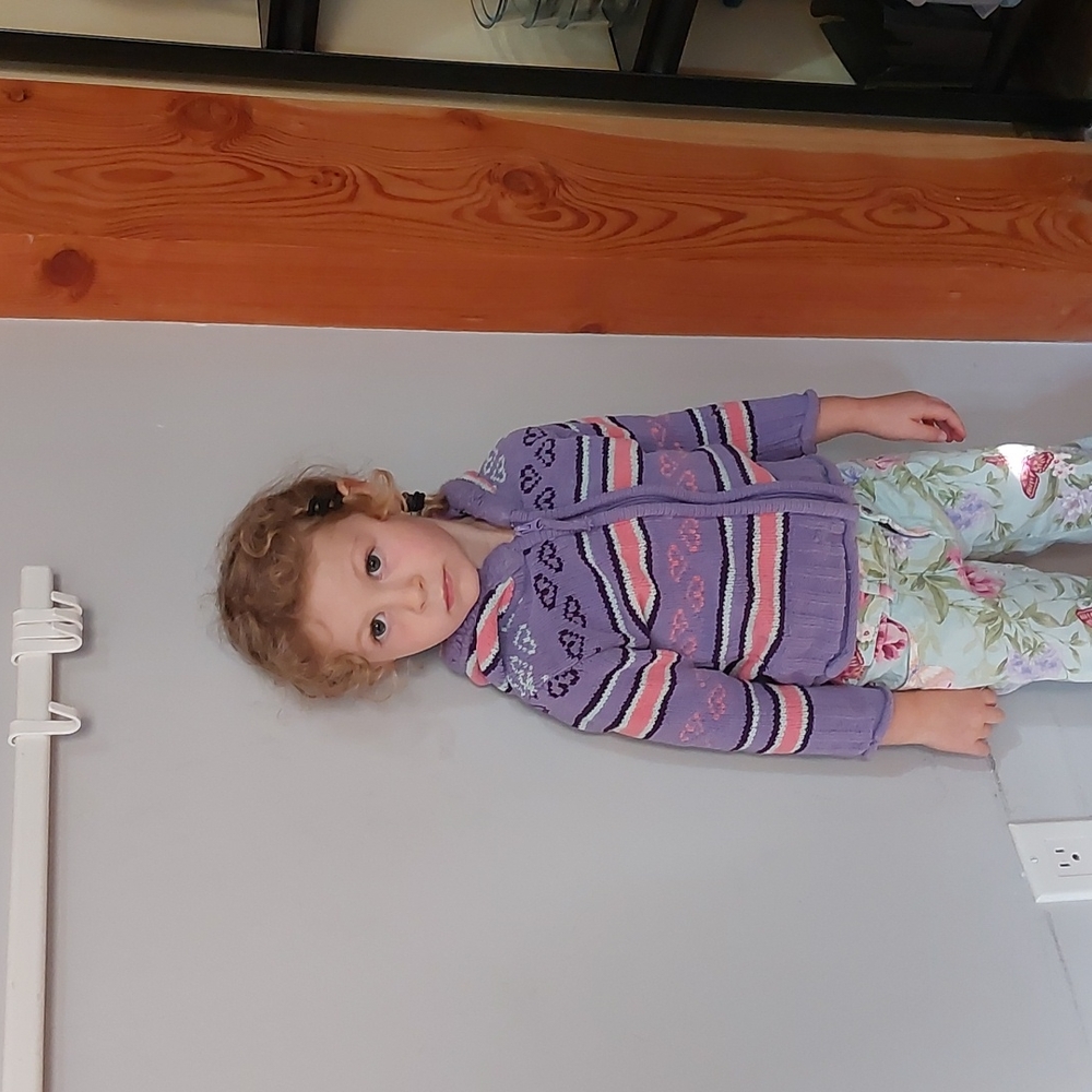 Cute purple hoodie